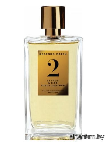 Rosendo Mateu Nº 2 Citrus, Wood, Suede Leather