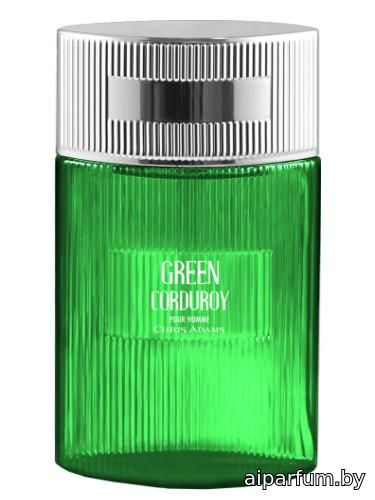Green Corduroy Pour Homme