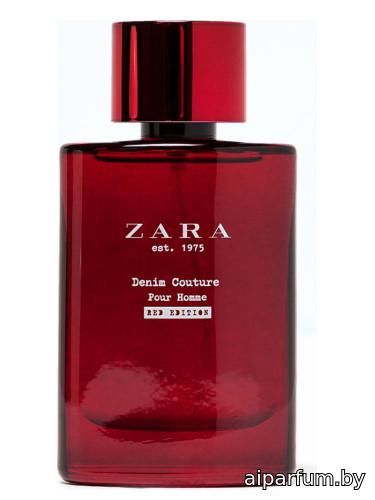 Zara est 1975 Denim Couture Pour Homme Red Edition