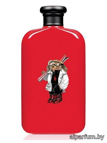 Holiday Bear Edition Polo Red