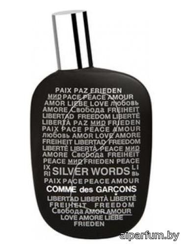 Comme des Garcons 2 Silver Words