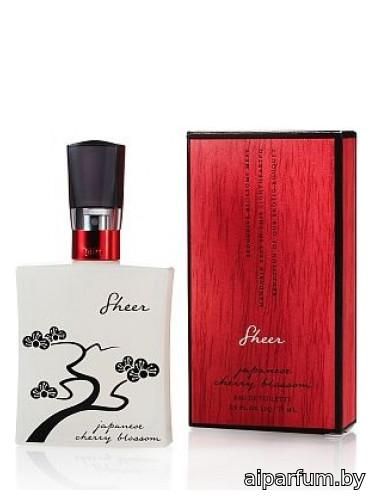 Sheer Japanese Cherry Blossom