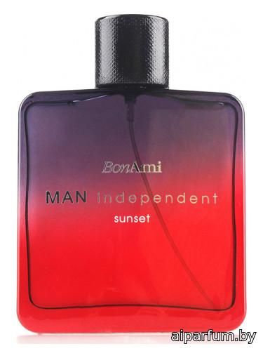 Man Independent Sunset