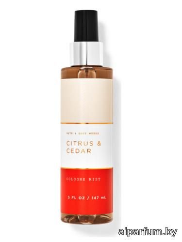 Citrus & Cedar Cologne Mist