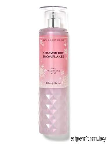 Strawberry Snowflakes