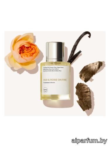 Oud & Rose on Fire