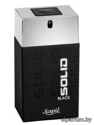 Solid Black For Men