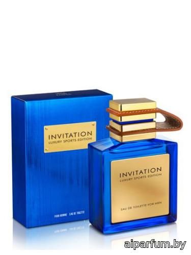 Invitation Blue