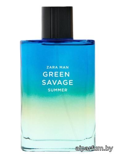 Zara Man Green Savage Summer