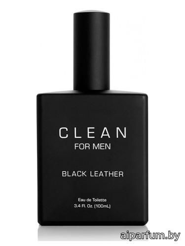 Clean For Men Black Leather