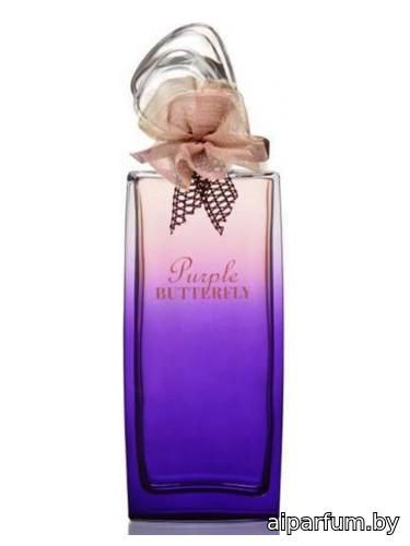 Hanae Mori Purple Butterfly