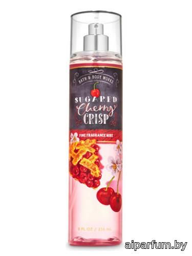 Sugared Cherry Crisp