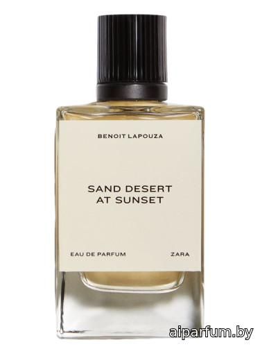 Sand Desert At Sunset