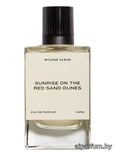 Sunrise On The Red Sand Dunes